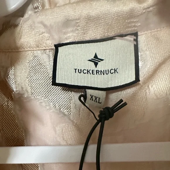 Tuckernuck champagne Fil Coupe Palmerston Dress - Picture 4 of 9